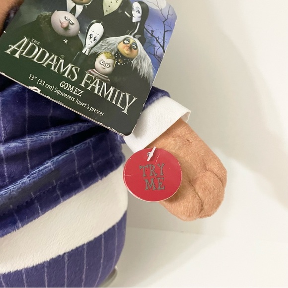 The Adams Family Gomez Addams 13" Singing Animated  Plush Doll Theme Song - Picture 5 of 17
